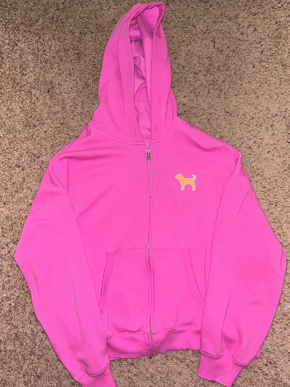 Hot Pink VS Pink Zip up